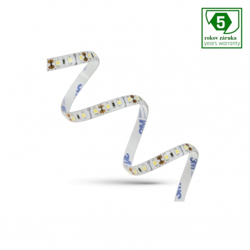 Obrázek pro LED pás prachuvzdorný IP20 6w/m , 120led/m , 380Lm/m , 12V DC - Neutrálna biela - 1m so ZÁRUKOU 5 ROKOV!