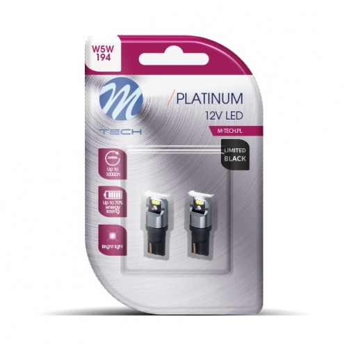 Obrázek pro LED Autožiarovka LB840W-02B DUO - W5W / T10 4xSMD1616 CANBUS , biela