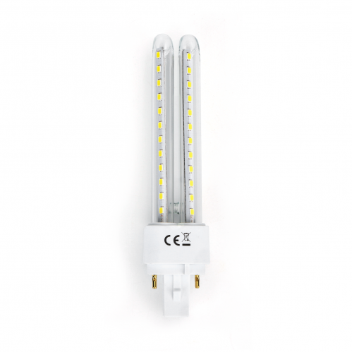 Obrázek pro LED žiarovka PLC 12W/1200lm , 2U , Studená biela