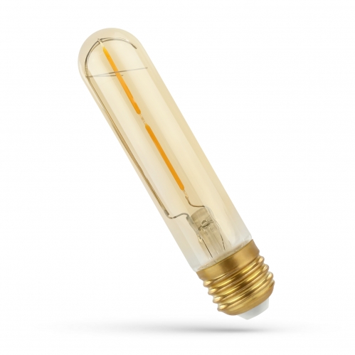 Obrázek pro LED žiarovka Vintage Amber E27 2W/240lm , T30 LED vlákno , Teplá biela
