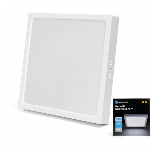 Obrázek pro Led Panel štvorcový biely prisadený 24W/2700lm 289mm Studená biela