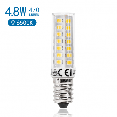 Obrázek pro LED žiarovka E14 4,8W/470lm , Teplá biela