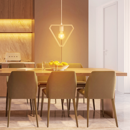 Obrázek pro Závesný luster 1xE27/230V/Drevo