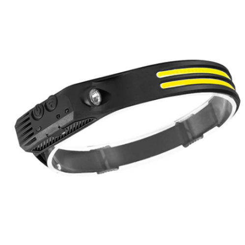 Obrázek pro Led čelová lampa - univerzálna čelovka W689-2 nabíjateľná, 6-módová, so senzorom pohybu