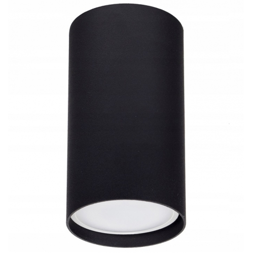 Obrázek pro Stropné bodové prisadené svietidlo TUBO valcové (Čierna)