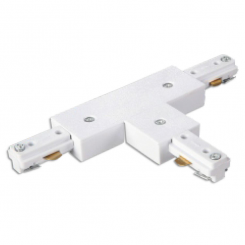 Obrázek pro T Spojka pre 1-fázový koľajnicový systém biela