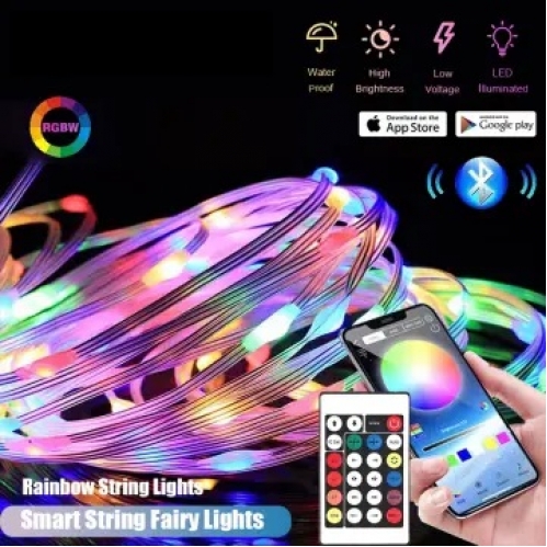 Obrázek pro Vodeodolné SMART Dekoračné LED osvetlenie na USB, IP67 , 10M, MultiColor