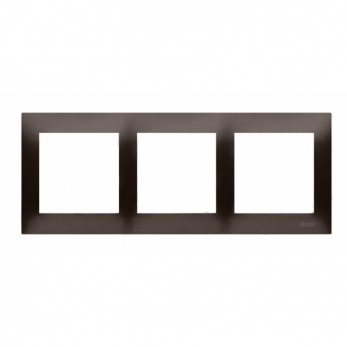 Obrázek pro Kontakt Simon54 Rámček-3 DR3/46 hnedá matná