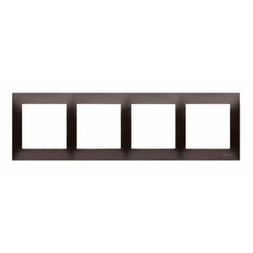 Obrázek pro Kontakt Simon54 Rámček-4 DR4/46 hnedá matná