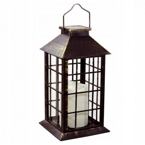 Obrázek pro Solárny LED lampáš LATRI, patina