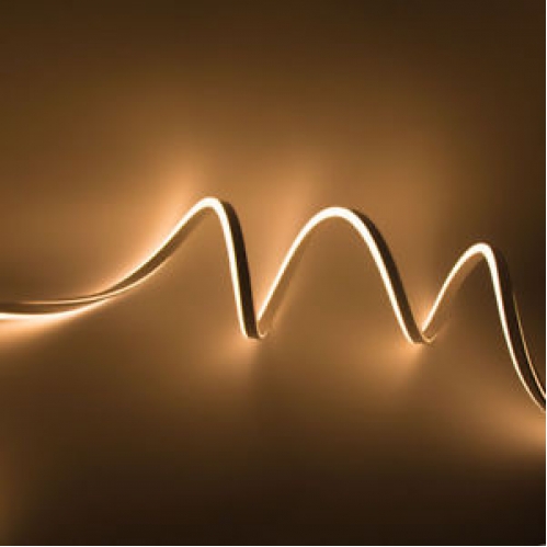 Obrázek pro Vodeodolný ohybný LED pás 230V NEON IP65 8W/m, 800lm/m - Teplá biela - 1m