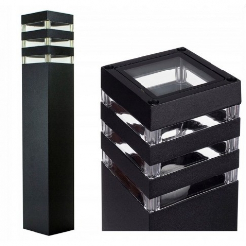 Obrázek pro Záhradné vonkajšie stĺpikové svietidlo TORO , 1xE27 , Čierna