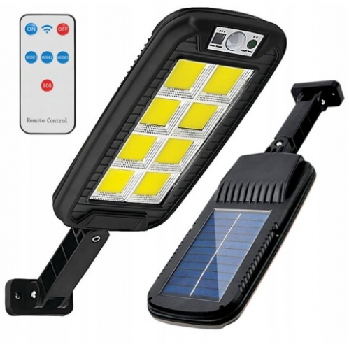 Obrázek pro LED Solárne osvetlenie STRADA 60W/400lm, IP65 , so senzorom , Studená biela s diaľkovým ovládaním