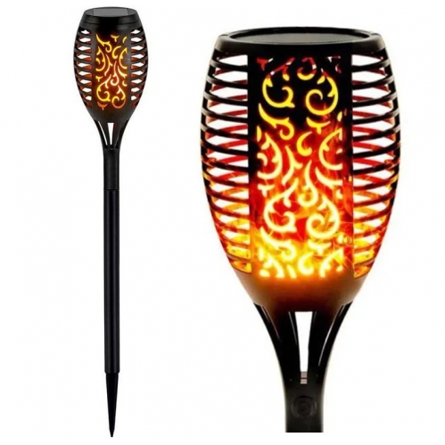 Obrázek pro Solárna LED fakľa FLAMI záhradná lampa živý plameň