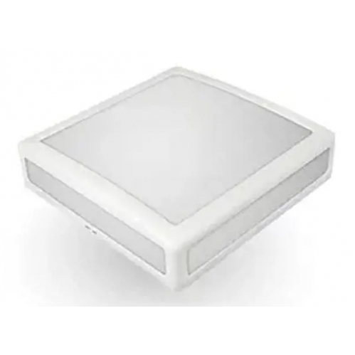 Obrázek pro Vodeodolný LED Ceiling štvorcový biely ERIS 1xE27 , 272mm , IP44 IK10