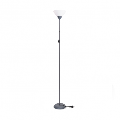 Obrázek pro Lampa stojaca 1xE27/230V/Sivá