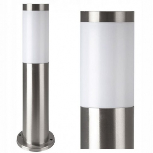 Obrázek pro Záhradné vonkajšie stĺpikové svietidlo SPRINGI M, 1xE27 , Nerez