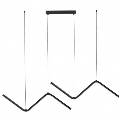 Obrázek pro Závesný luster 23W/230V/Čierna, Teplá biela