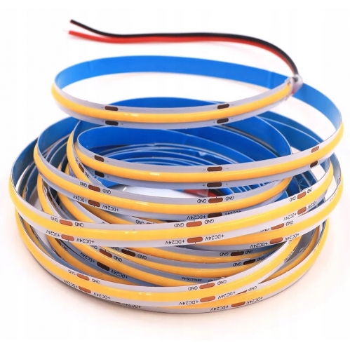 Obrázek pro LED pás prachuvzdorný IP20 4,8w/m , COB , 1080Lm/m , 12V DC - Studená biela - 1m