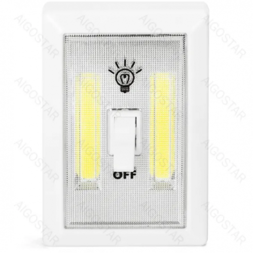 Obrázek pro Nočné svietidlo 4,5W/160lm, 3xAAA, Studená biela s vypínačom