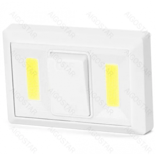 Obrázek pro Nočné svietidlo 3,5W/220lm, 4xAAA, Studená biela s vypínačom