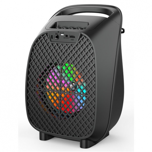 Obrázek pro Super Bass Prenosný Bluetooth Karaoke reproduktor s mikrofónom