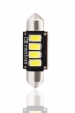 Obrázek pro LED Autožiarovka LB334W  - C5W 36mm 4xSMD5730 CANBUS , biela