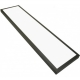 Obrázek pro Led Panel hranatý čierny prisadený 40W/3600lm 1200x300mm Neutrálna biela