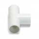 Obrázek pro Spojka T PVC na trubku 20mm, biela