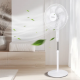 Obrázek pro Stojanový ventilátor 50W, 43cm - biely