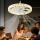 Obrázek pro LED svietidlo/žiarovka E27 60W s ventilátorom, 310mm , CCT , s diaľkovým ovládaním