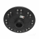 Obrázek pro LED Solárne Pouličné verejné osvetlenie LUVIA UFO 15W/1500lm, IP54 , so senzorom , Studená biela s diaľkovým ovládaním