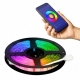 Obrázek pro SMART KOMPLET RGB LED pás prachuvzdorný IP20 , RGBled5050 - 10m + zásuvkový napájací zdroj 12V , 1.5A + diaľkové ovládanie