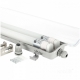 Obrázek pro Sada Prisadené svietidlo Double HERMETIC G2 IP65 a 2ks LED trubica T8 18W/2160lm 120cm jednostranná sklenená Studená biela