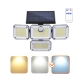 Obrázek pro Solárne LED osvetlenie LED GLOW G2  IP44,, so senzorom, Studená biela s diaľkovým ovládaním