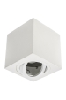 Obrázek pro Stropné bodové prisadené svietidlo CUBE hranaté (biela matná)