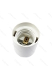 Obrázek pro Objímka na kábel pre žiarovku E27 biela