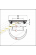 Obrázek pro LED ohybný profil ARC12 biely bez krytky - 2m