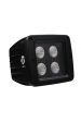 Obrázek pro Homologizovaný prídavný svetlomet , svetelná rampa Flood Light A 20W , 4xCREE , Black Series , 82mm