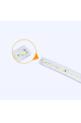 Obrázek pro Integrovaný LED pás 230V 2835 vodeodolný IP65 6w/m , 120led/m , 430-450Lm/m - Teplá biela - 1m
