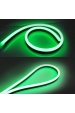 Obrázek pro Komplet NEON LED pás vodeodolný IP65 8-10W/m, 5M - Zelená
