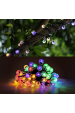Obrázek pro Solárna Svetelná dekoračná reťaz , girlanda IP65 , 50diód, 10M , Multicolor