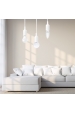 Obrázek pro Závesný luster 1xE27/230V/Biela