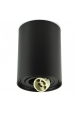 Obrázek pro Stropné bodové prisadené svietidlo VALSE 1xGU10 valcové (čierna pieskovaná)