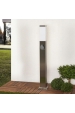 Obrázek pro Záhradné vonkajšie stĺpikové svietidlo PRIMI L so SUKO zásuvkou , 1xE27 , Nerez