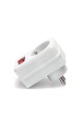 Obrázek pro Adaptér , elektrický -1 - biela s vypínačom