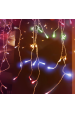 Obrázek pro LED Vianočné osvetlenie - cencúle, 300 diód, 15m, IP44, 230V - Multicolor - 8 módov svietenia