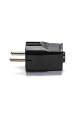 Obrázek pro Spojovacia zástrčka, vidlica na kábel 230V čierna