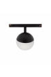 Obrázek pro LED svietidlo GLOBE pre koľajnicový SYSTEM SHIFT čierne, 5W/550lm, Teplá biela