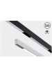 Obrázek pro LED lineárne svietidlo LINE M pre koľajnicový SYSTEM SHIFT čierne, 17W/1800lm, Teplá biela